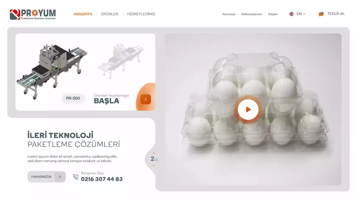 Proyum Paketleme Makineleri