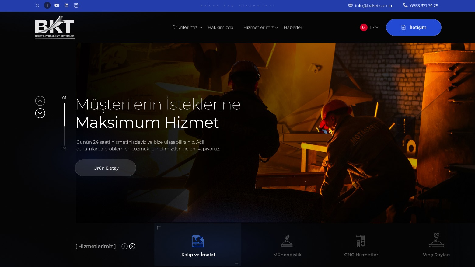 BEKET Ray Sistemleri